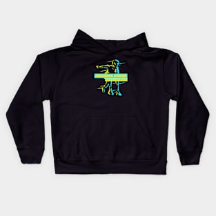 Chicago Bound Feet on Fire - Chicago Marathon Kids Hoodie